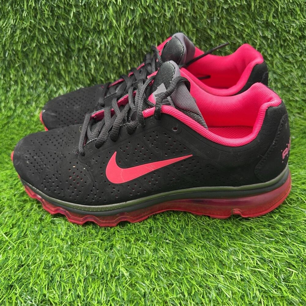 Nike Air Max 2011 Shoes Womens Size 9 Black Pink Running Sneakers 456326-060